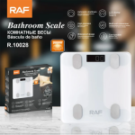Ψηφιακή Ζυγαριά Μπάνιου Με LCD Οθόνη Έως 180kg RAF R.10028 - Image 2