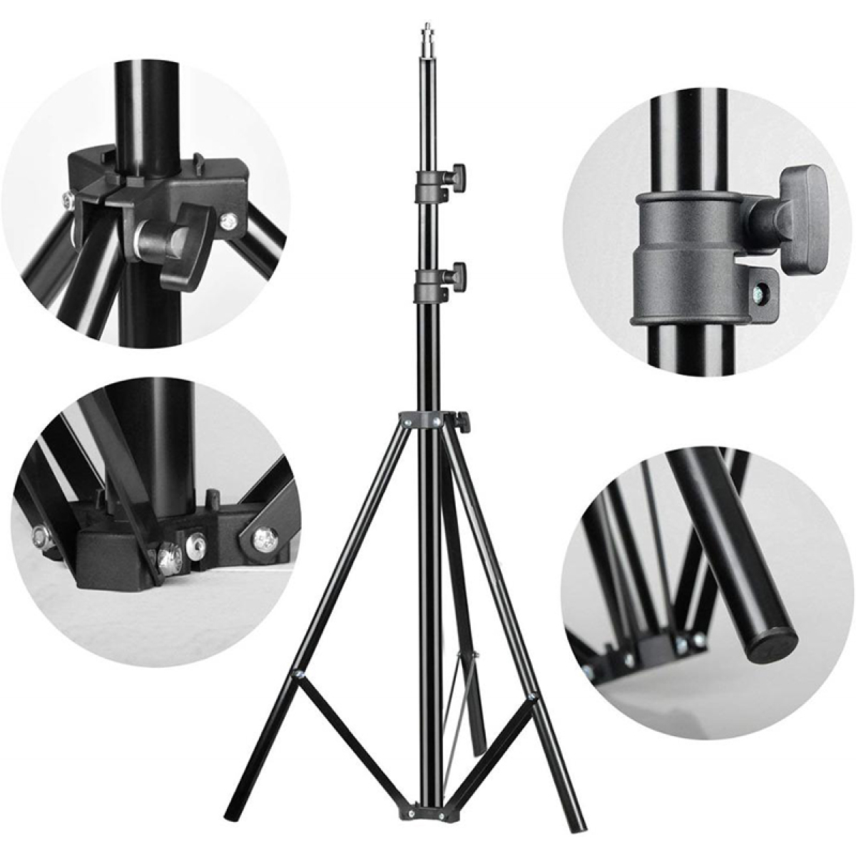 Ring Light 46cm Με Tρίποδο, Τηλεχειριστήριο & Ρυθμιζόμενη Θερμοκρασία Χρώματος BD-460D - Image 4