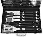 Σετ Εργαλεία Μπάρμπεκιου 33τμχ από Ανοξείδωτο Ατσάλι σε Θήκη BBQ12 - Image 4