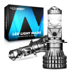 Σετ Λάμπες Novsight LED H7 12-24V 120W 22000LM 6500K IP68 A500 N92