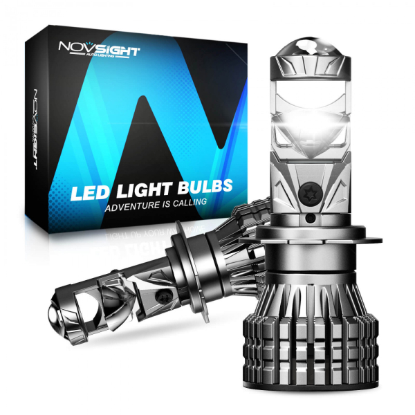 Σετ Λάμπες Novsight LED H7 12-24V 120W 22000LM 6500K IP68 A500 N92