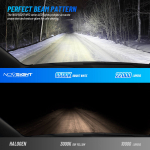 Σετ Λάμπες Novsight LED H7 12-24V 120W 22000LM 6500K IP68 A500 N92 - Image 6