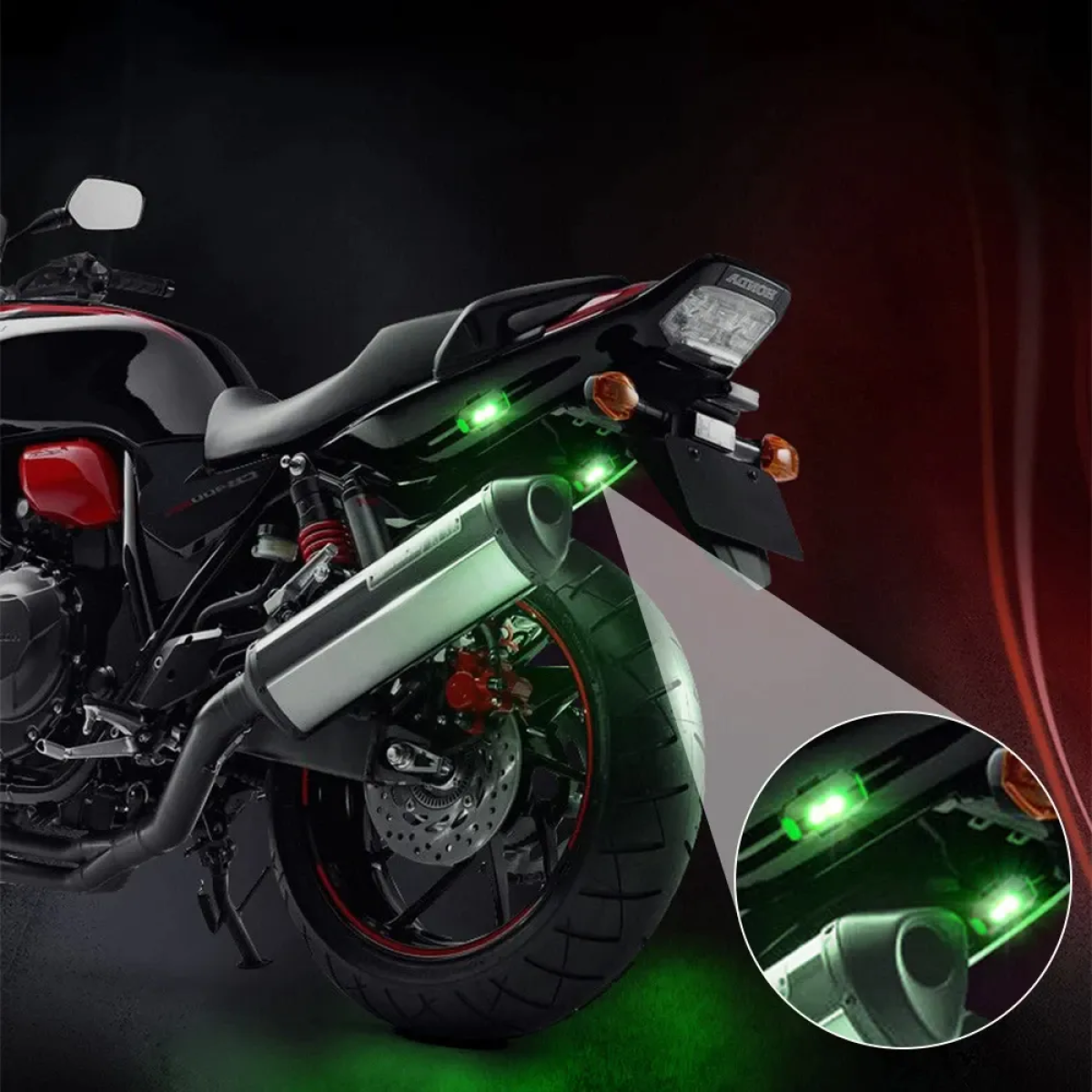 Strobe με Ενδεικτικό Φλας LED Γενικής Χρήσης Mini Signal Light Drone με Φλας 7 Χρωμάτων - Image 4