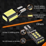 T15 Λάμπες LED 4014-54 SMD 12-24V 2τμχ Ψυχρό Φως
