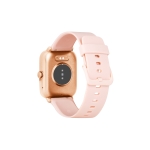 Smart Watch Tempus 46mm TFT Screen με ορθογώνια μεταλλική θήκη,Ροζ - Image 5