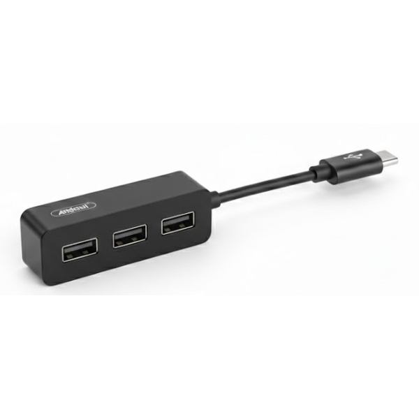 USB Hub 4 Θυρών Type-C Andowl Q-HU518