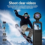 WiFi Φορητή Κάμερα Δράσης 1080P Με Κλιπ, Οθόνη 1.5” Και Νυχτερινή Όραση V6 - Image 8