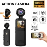 WiFi Φορητή Κάμερα Δράσης 1080P Με Κλιπ, Οθόνη 1.5” Και Νυχτερινή Όραση V6 - Image 10