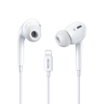Ακουστικά Lightning Plug & Play WK ΥΒ10 Λευκό