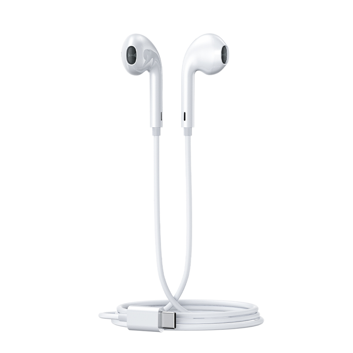 Ακουστικά USB-C WK YB03 Λευκό - Image 2