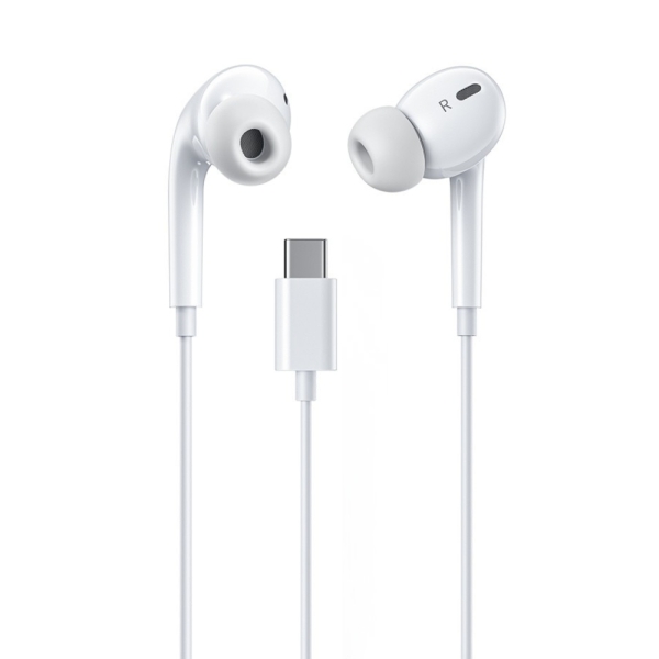 Ακουστικά USB-C WK YB06 Λευκό