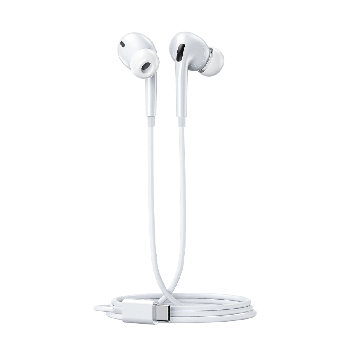 Ακουστικά USB-C WK YB06 Λευκό - Image 2