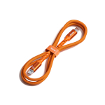 Καλώδιο Φόρτισης με LED WK WDC-C14 USB-C to USB-C PD 65W 1.2m Πορτοκαλί - Image 3