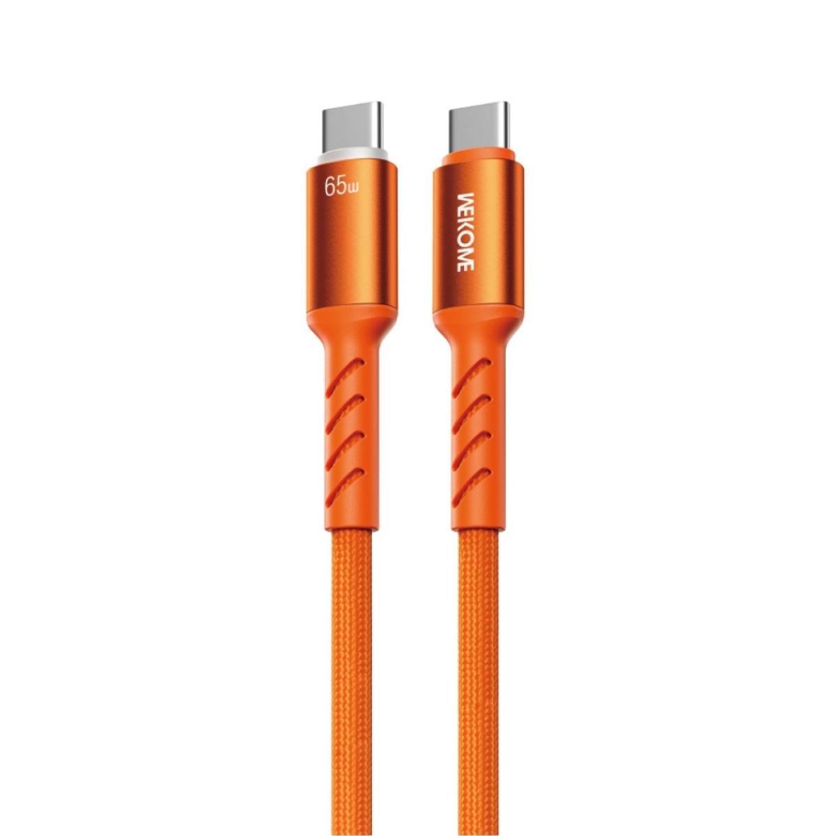 Καλώδιο Φόρτισης με LED WK WDC-C15 USB-C to Lightning PD 35W 1.2m Πορτοκαλί - Image 2
