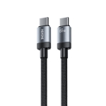 Καλώδιο Φόρτισης WK WDC-98 USB-C to USB-C PD 65W 1m Μαύρο - Image 2