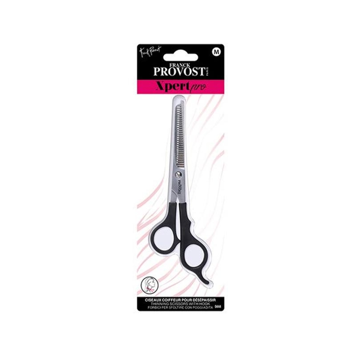 Franck Provost Xpert Pro 0444 Επαγγελματικό Ψαλίδι Φιλαρίσματος Μαλλιών Μαύρο - Image 2