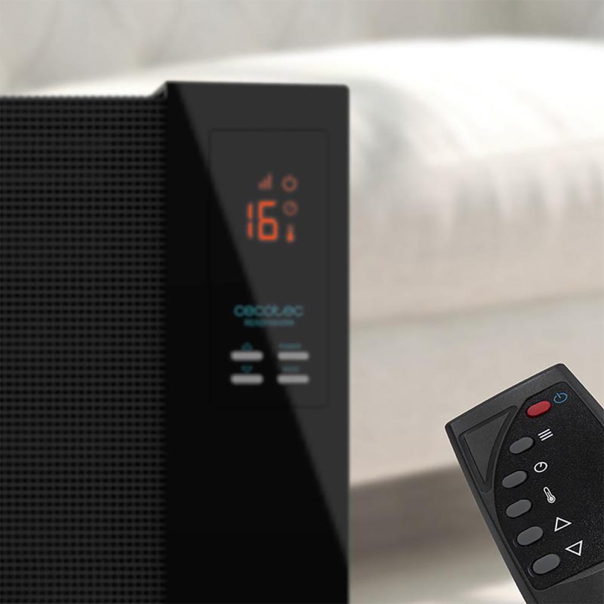 Cecotec Ready Warm 3100 Smart Now 05322 Κεραμικό Αερόθερμο Χώρου Μαύρο - Image 4