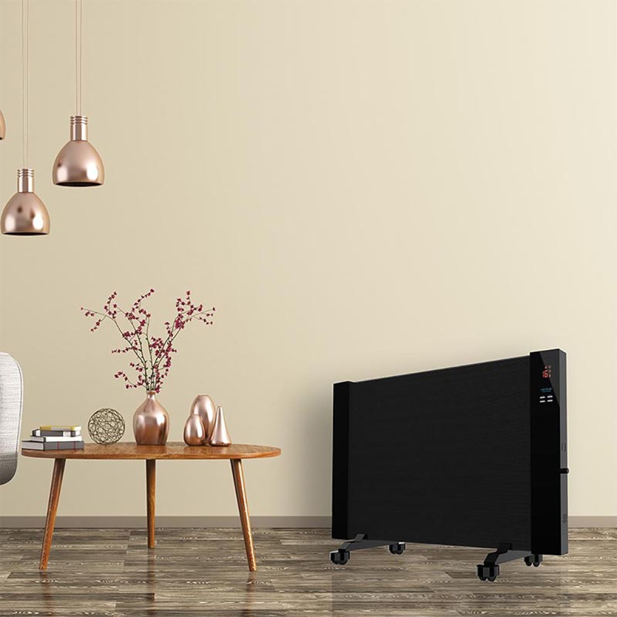 Cecotec Ready Warm 3100 Smart Now 05322 Κεραμικό Αερόθερμο Χώρου Μαύρο - Image 5