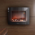 Cecotec ReadyWarm 2600 Curved Flames Connected 05366 Ηλεκτρικό Τζάκι Τοίχου με WiFi Μαύρο-Λευκό - Image 2