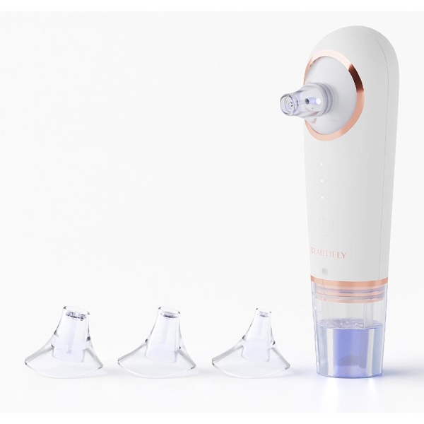 Beautifly B-HydraPeel Pro Συσκευή Καθαρισμού Προσώπου & HydraPeel Λευκή