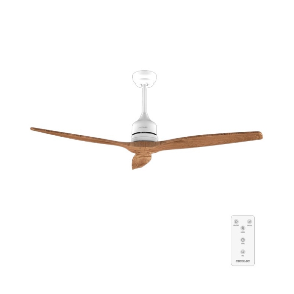 Cecotec EnergySilence Aero 5270 White&BlackWood 08552 Ανεμιστήρας Οροφής με Φως Λευκός/Καφέ