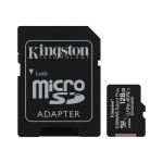 Kingston Κάρτα Μνήμης 128GB microSDXC Canvas Select Plus cl. 10 UHS-I 100 MB/s + Αντάπτορας Μαύρο SDCS2/128GB
