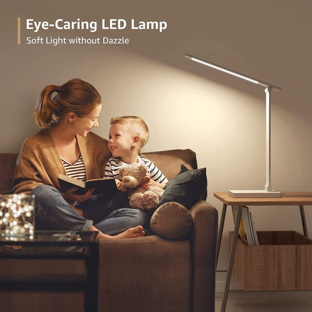 Lepro LED Φωτιστικό Γραφείου Ρεύματος 15W 655lm 3000K/4200K/6500K Λευκό PR310003-DWW-EU - Image 3