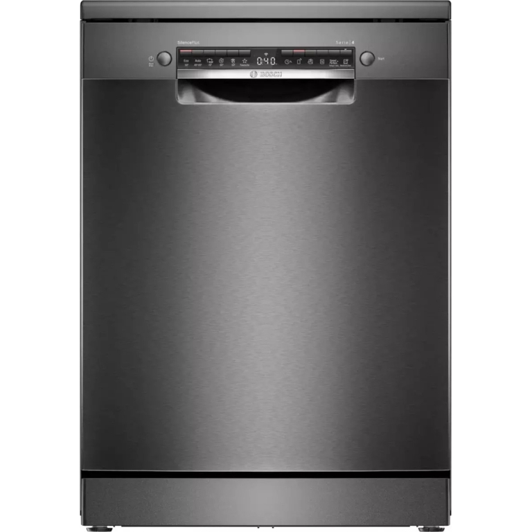 Bosch Ελεύθερο Πλυντήριο Πιάτων με Wi-Fi για 14 Σερβίτσια EcoSilence Drive Π60xY84.5εκ. Γκρι SMS4EMC06E