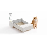 UBPet Smart Αυτοκαθαριζόμενη Τουαλέτα Γάτας Λευκή UCAT C31