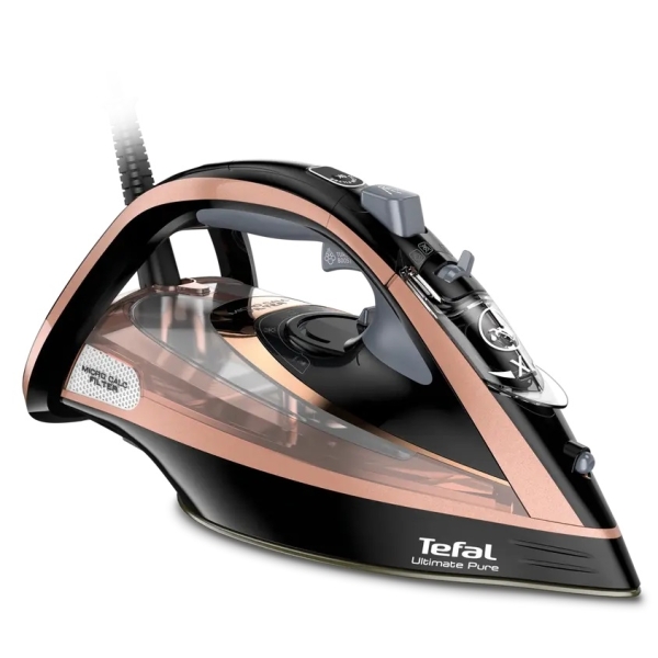 Tefal Ultimate Pure Σίδερο Ατμού 3200W με Αντικολλητική Πλάκα και Συνεχόμενη Παροχή 60gr/min FV9845E0