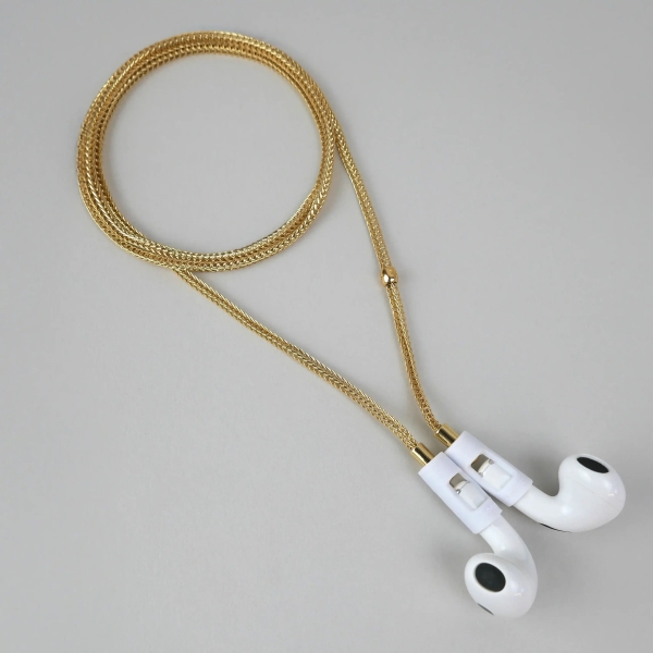 Tapper Mesh Chain for AirPods and AirPods Pro (all generations) 18K Gold 1313