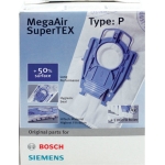 Bosch Σακούλες Σκούπας 4τμχ Συμβατή με Σκούπα Siemens / Bosch Type P BBZ41FP