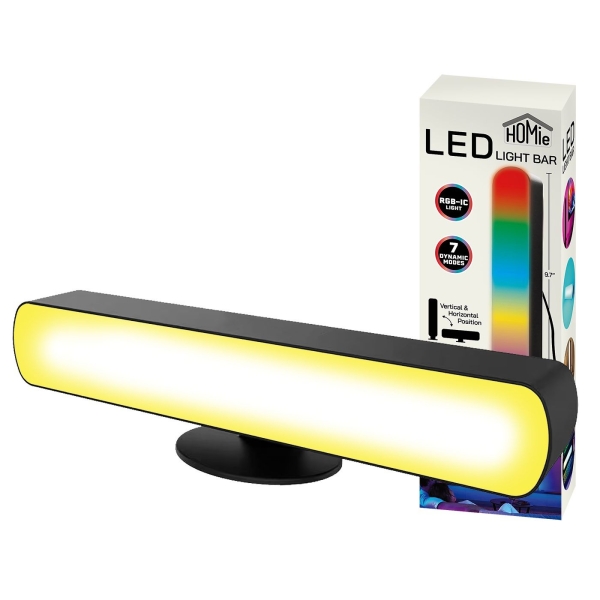 Φωτιστικό Μπάρα LED RGB 24,5x4x3,5cm Homie 322106 - 1 τμχ