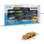 Σετ Αυτοκινητάκια Μεταλλικά Spring Cars 1:64 , 16 Τεμάχια για 3+ Ετών 00026319 - Image 3