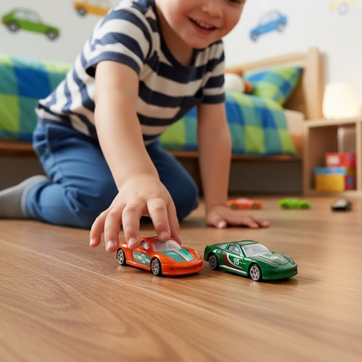 Σετ Αυτοκινητάκια Μεταλλικά Spring Cars 1:64 , 16 Τεμάχια για 3+ Ετών 00026319 - Image 4