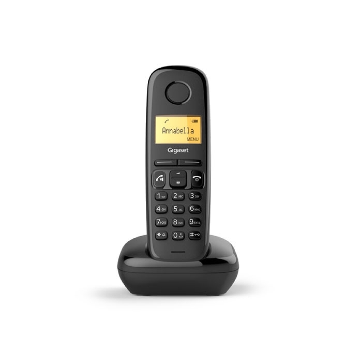 Gigaset A270 Ασύρματο Τηλέφωνο Μαύρο S30852-H2812-D201 - Image 3