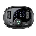Baseus S-09A FM Transmitter Αυτοκινήτου Bluetooth MP3 T-Shaped Μαύρο - Image 2