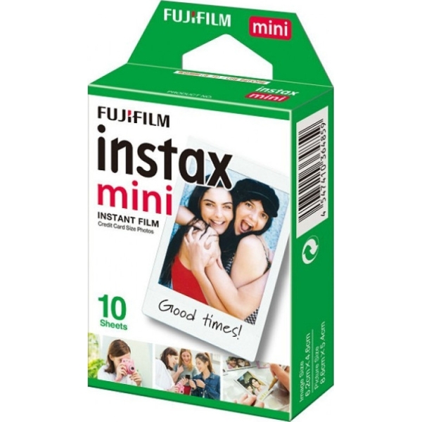 FUJIFILM Color Instax Mini Instant Φιλμ (10 Exposures) White 16567816