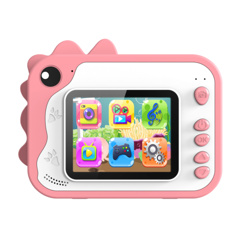 Kiddoboo FotoFun Compact Φωτογραφική Μηχανή 2MP με Οθόνη 2.4" Θερμικής Εκτύπωσης Ροζ KBP80-PNK
