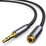 Ugreen Καλώδιο 3.5mm mini jack male - 3.5mm mini jack female Ασημί 3m AV118 10595