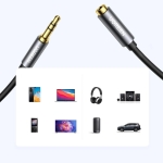 Ugreen Καλώδιο 3.5mm mini jack male - 3.5mm mini jack female Ασημί 3m AV118 10595 - Image 3