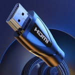 Ugreen HD140 HDMI 2.1 Braided Cable HDMI male - HDMI male 2m Μαύρο 19641 - Image 3