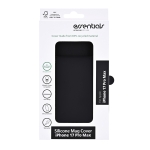Essentials Θήκη Back Cover για iPhone 17 Pro Max Συμβατή με MagSafe Recycled Silicone Μαύρη 3052563 - Image 4