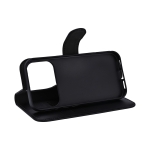 Deltaco Θήκη Wallet για iPhone 17 Pro Max με Λειτουργία Stand, Vegan Leather Μαύρη MCASE-WIPN17PM - Image 3