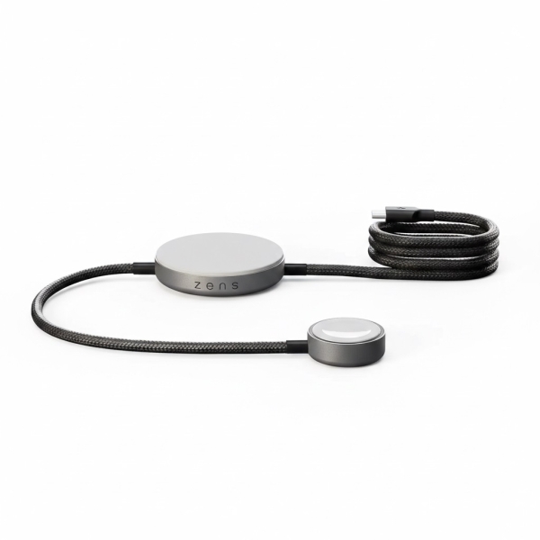 ZENS Pro 2 Qi2 and Watch Charging Cable Black ZEDC30B/00