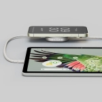 ZENS ZECC05W/00 Καλώδιο USB-C σε USB-C 1.5m 240W με Qi2 Charger Λευκό - Image 2
