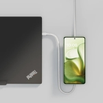 ZENS ZECC05W/00 Καλώδιο USB-C σε USB-C 1.5m 240W με Qi2 Charger Λευκό - Image 4