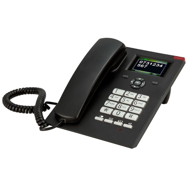 Fysic FM-2950 Ασύρματο Τηλέφωνο DECT Μαύρο