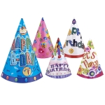 Χάρτινο Καπέλο για Πάρτυ σετ=6τεμ 20cm Homie 3728 - 1 τμχ