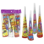 Χάρτινη Κόρνα για Πάρτυ σετ=6τεμ 20cm Homie 3729 - 1 τμχ